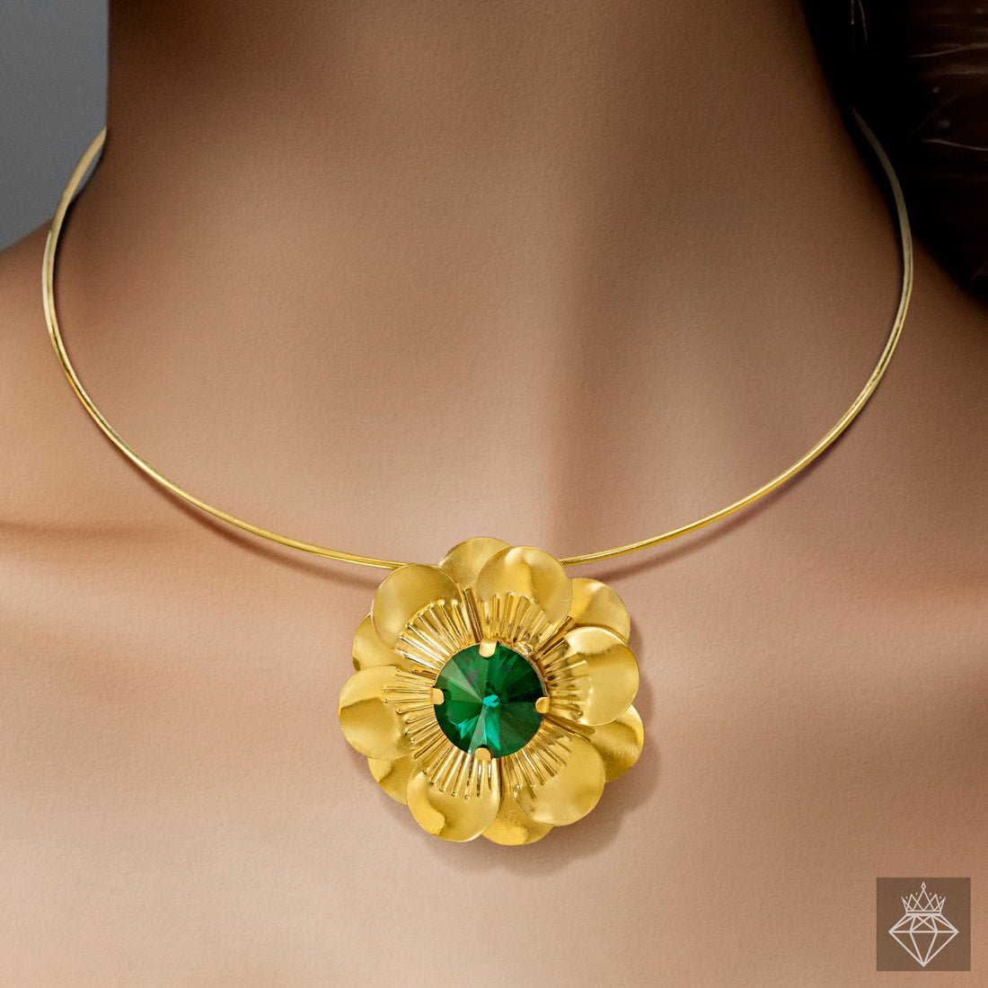 EYRA Necklace Anti-Tarnish Daffodil Hasli