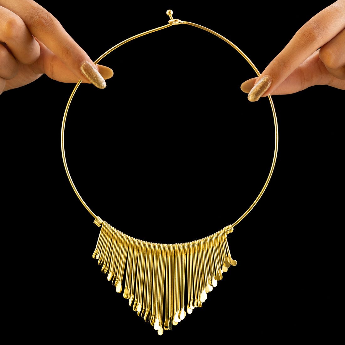EYRA Necklace Anti-Tarnish Golden Hasli