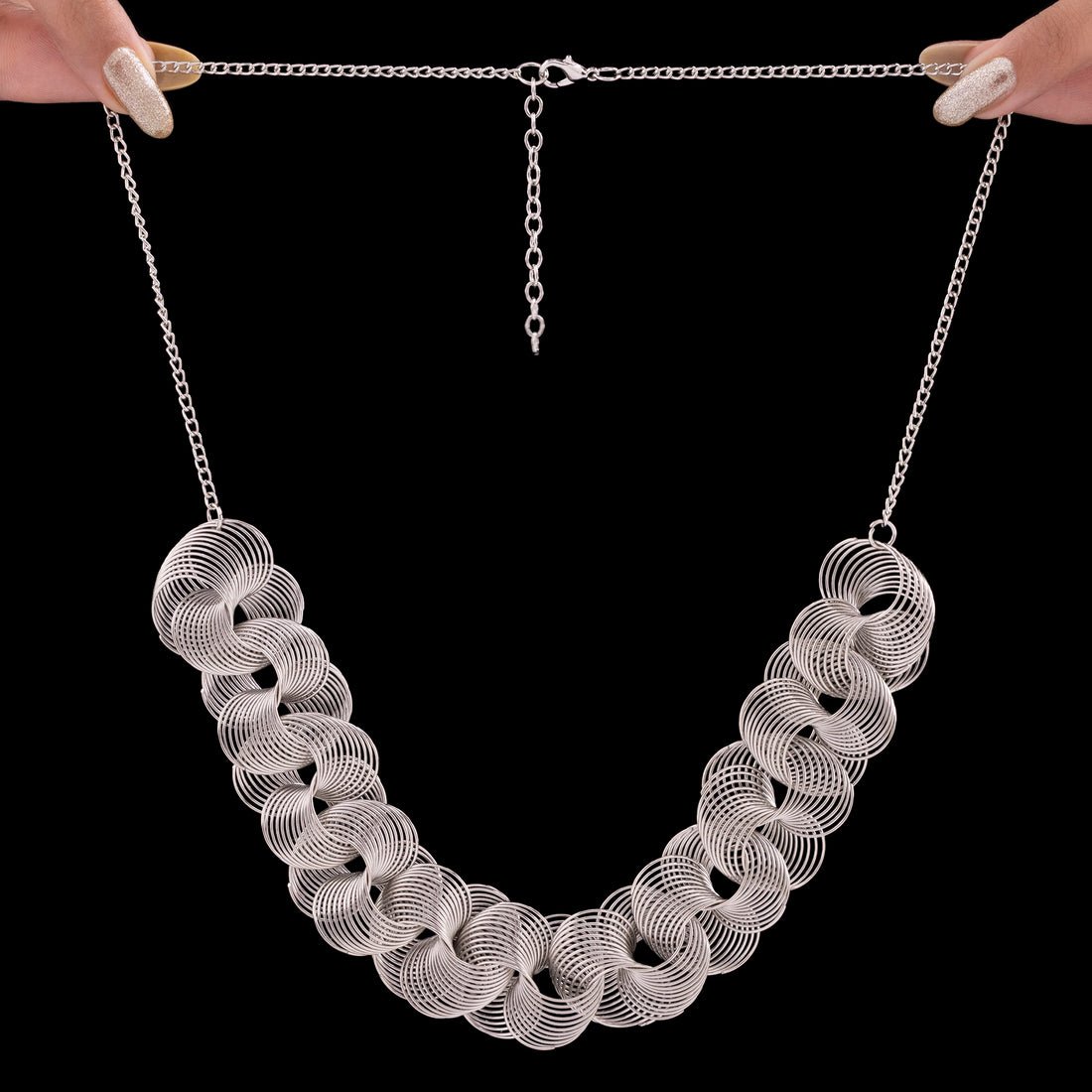 EYRA Necklace Anti-Tarnish Silver Spring