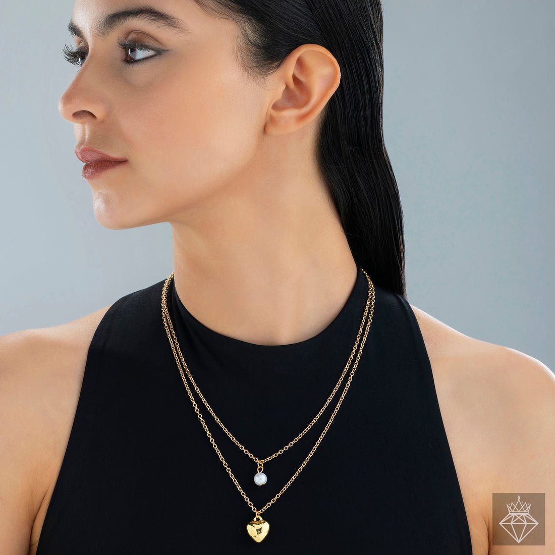 EYRA Necklace Anti-Tarnish Multilayered Chain