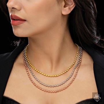 EYRA Necklace Anti-Tarnish Triple Layer Chain