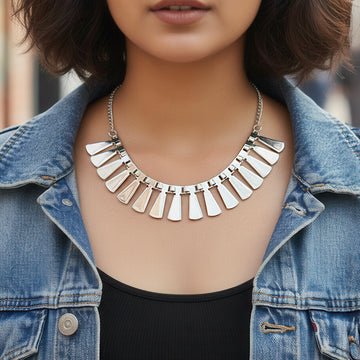 EYRA Necklace Anti-Tarnish Tribal Statement