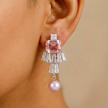 EYRA Earrings Anti-Tarnish Mini Crystal Danglers