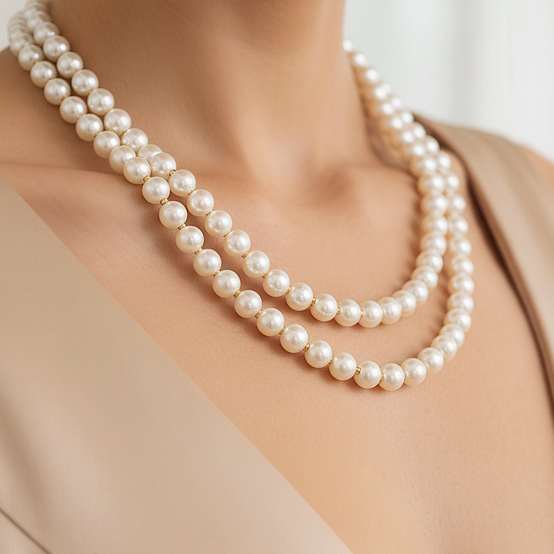EYRA Necklace Multilayer Pearl